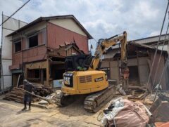 三重県桑名市｜木造2階建て住宅解体・整地