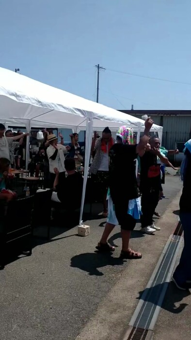 第4回大にしき祭の会場の様子