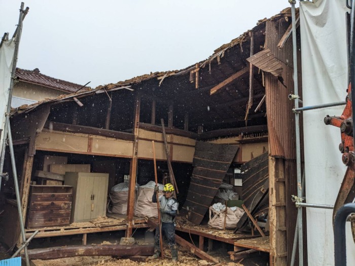 木造家屋解体